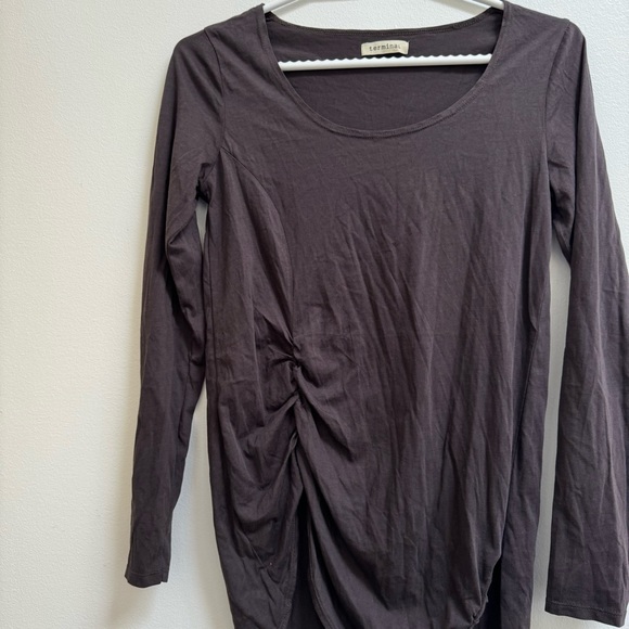 Vintage Terminal Cinched Asymmetrical Top - Picture 2 of 6